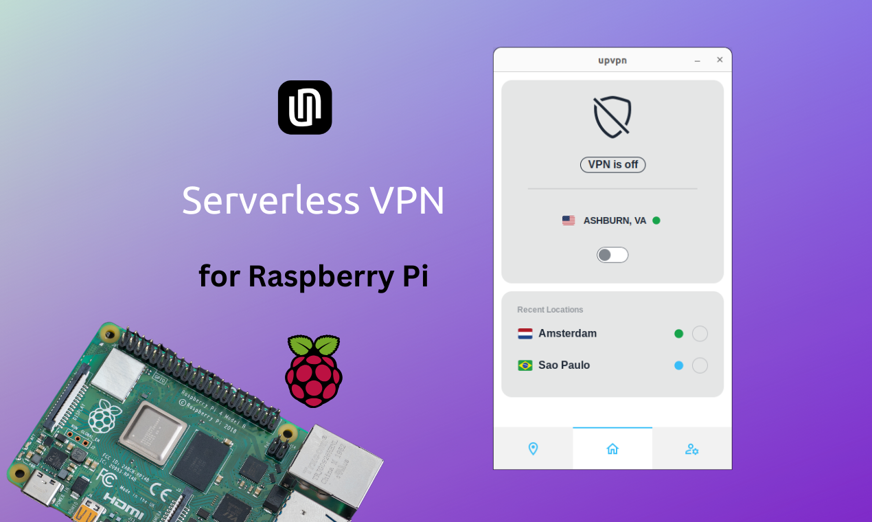 Serverless VPN for Raspberry Pi